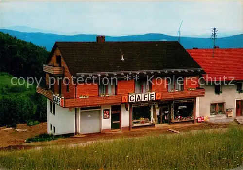 AK / Ansichtskarte Langfurth_Schoefweg Cafe Pension Furtmair Langfurth Schoefweg