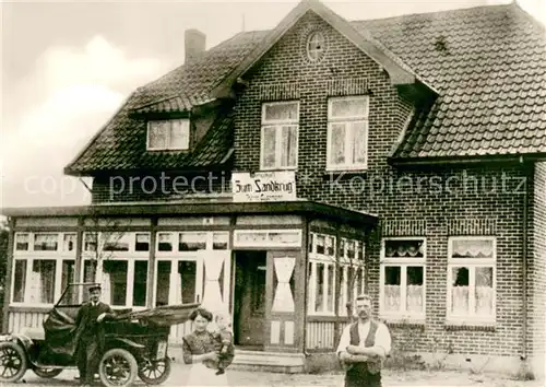 AK / Ansichtskarte Norderstedt Historisches Lokal Luedemann Zum Sandkrug im Jahre 1915 Norderstedt
