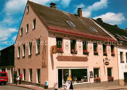 AK / Ansichtskarte Oberwiesenthal_Erzgebirge Cafe Konditorei Enderlein Oberwiesenthal Erzgebirge