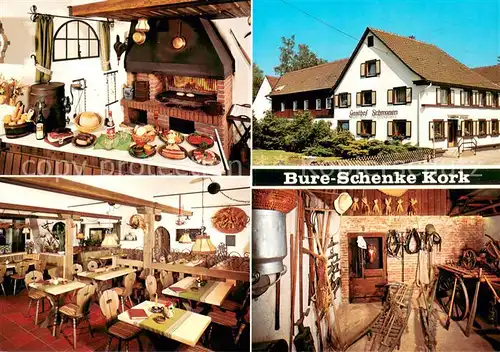 AK / Ansichtskarte Kork Landgasthof Schwanen Restaurant Grill Kork