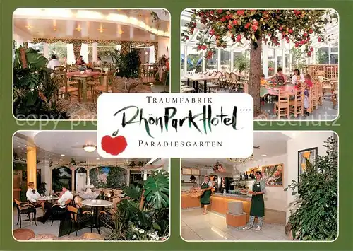 AK / Ansichtskarte Roth_Hausen_Rhoen Rhoen Park Hotel Restaurant Paradiesgarten Roth_Hausen_Rhoen