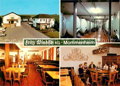 AK / Ansichtskarte Mommenheim_Mainz Fritz Windisch KG Wein und Sektkellerei Gastraeume Mommenheim Mainz