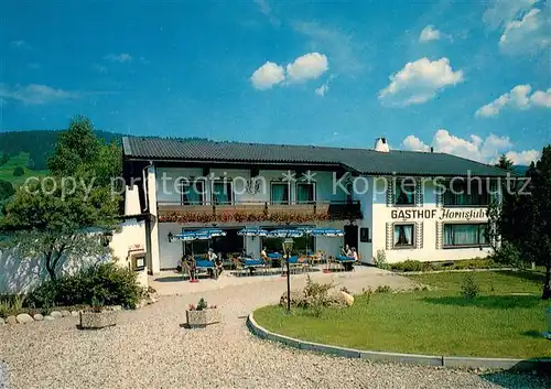 AK / Ansichtskarte Immenstadt_Allgaeu Hotel Gasthof Hornstubn Immenstadt_Allgaeu