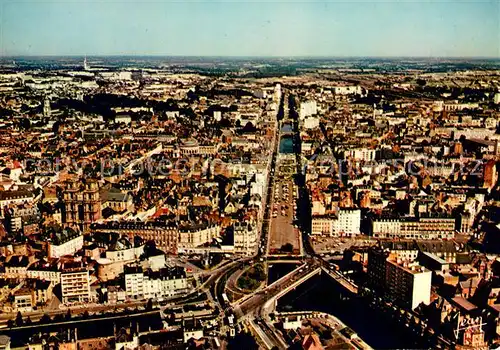 AK / Ansichtskarte Rennes_Ille et Vilaine Centre Ville et Quartier Colombier Vue aerienne 