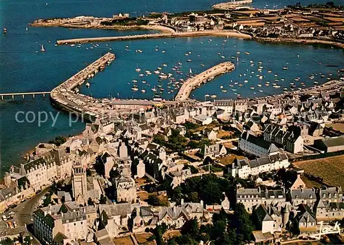 AK / Ansichtskarte Roscoff Vue generale aerienne Roscoff