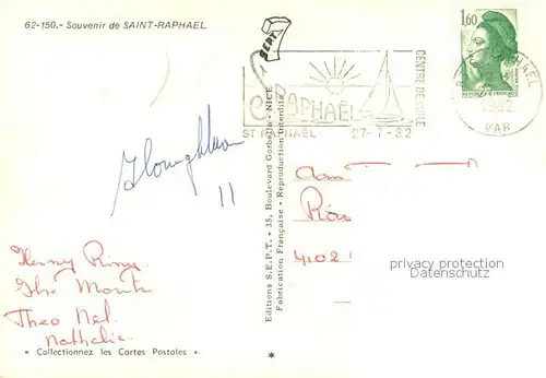 AK / Ansichtskarte St_Raphael_NRW Vue partielle 