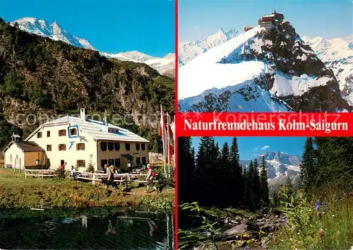 AK / Ansichtskarte Rauris Naturfreundehaus Kolm Saigurn Panorama Rauris
