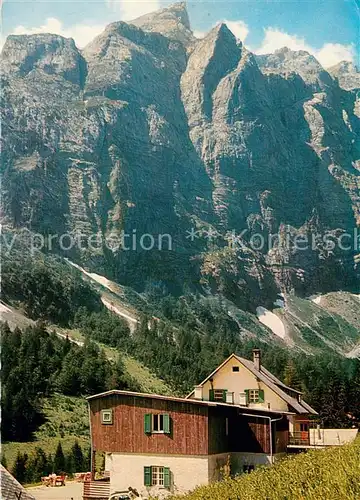 AK / Ansichtskarte Valentinalm_Koetschach Mauthen Panorama 