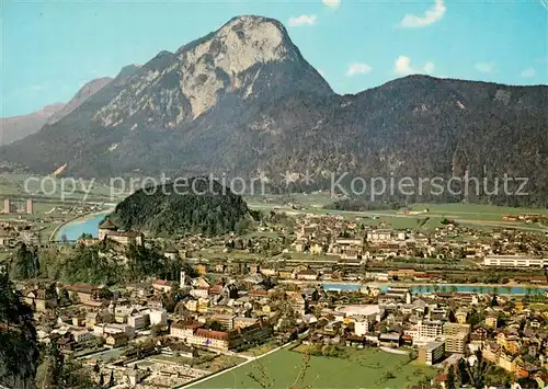 AK / Ansichtskarte Kufstein_Tirol Panorama Festungsstadt gegen Pendling Kufstein_Tirol