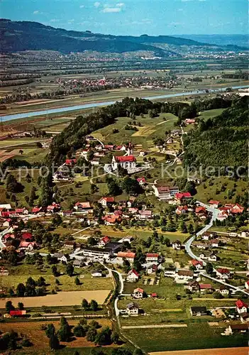 AK / Ansichtskarte Koblach Panorama Blick gegen Schweizer Rheintal Fliegeraufnahme Koblach