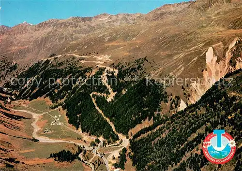 AK / Ansichtskarte Hochgurgl Timmelsjoch Hochalpenstrasse oetztaler Alpen Fliegeraufnahme Hochgurgl