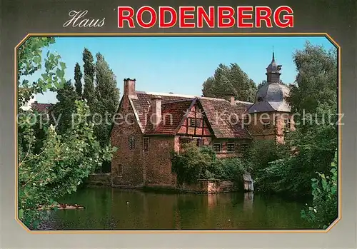 AK / Ansichtskarte Aplerbeck Haus Rodenberg 13. Jhdt. Wasserschloss Aplerbeck