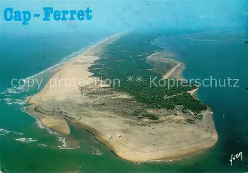 AK / Ansichtskarte Cap Ferret Bassin d Arcachon La Pointe du Cap Ferret Collection Couleurs et Lumiere de France vue aerienne Cap Ferret