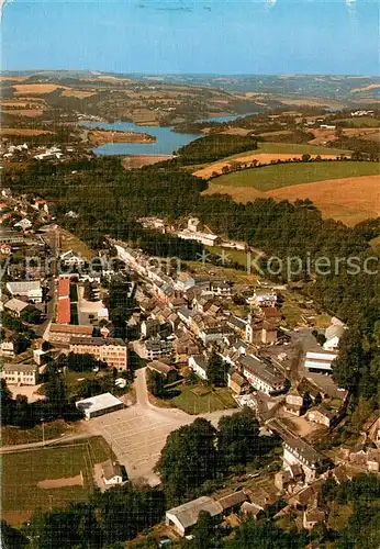AK / Ansichtskarte Pont de Salars Le barrage sur le Viaur formant un plan deau Vue aerienne Pont de Salars