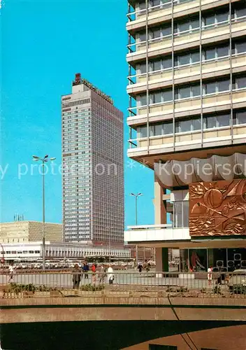 AK / Ansichtskarte Berlin Interhotel Stadt Berlin Berlin