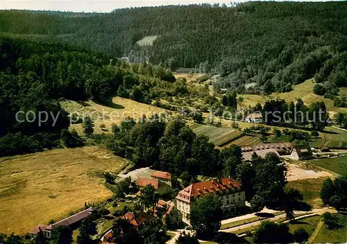 AK / Ansichtskarte Bad_Orb Der Annenhof Der Muehlenhof im Sanatorium Kueppelsmuehle Fliegeraufnahme Bad_Orb