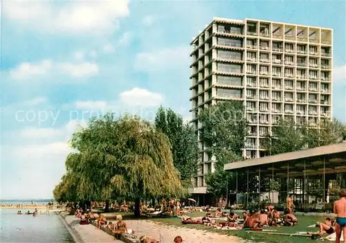 AK / Ansichtskarte Siofok Hotel Europa Strand Siofok