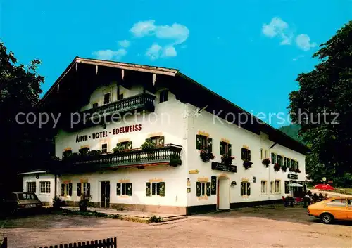 AK / Ansichtskarte Ettenhausen_Schleching Alpenhotel Edelweiss Ettenhausen_Schleching