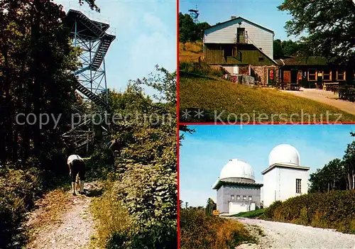 AK / Ansichtskarte Altenmarkt_Triesting oe.T.K. Sektion Wienerwald Franz Eduard Matras Warte Schoepfl Schutzhaus am Schoepfl Figl Observatorium Altenmarkt_Triesting