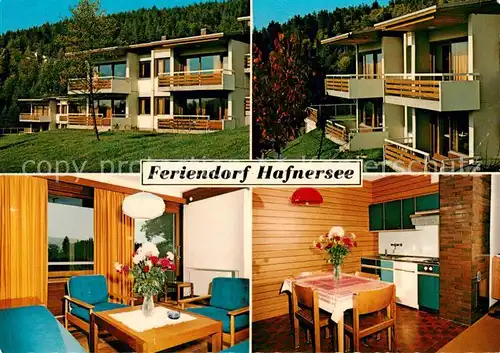 AK / Ansichtskarte Keutschach_See Gasthof Hafnersee Feriendorf Bungalows Keutschach See