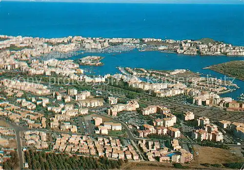 AK / Ansichtskarte Cap d_Agde Vue aerienne Cap d_Agde