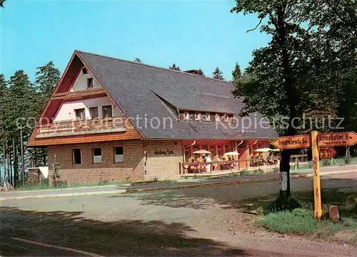 AK / Ansichtskarte Friedrichroda Heuberghaus am Rennsteig Friedrichroda