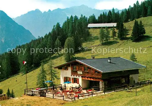 AK / Ansichtskarte Elmen_Tirol Jausenstation Stablalpe Alpen Elmen Tirol