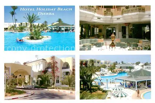 AK / Ansichtskarte Djerba Hotel Holiday Beach Swimming Pool Djerba