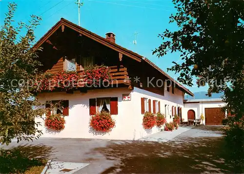 AK / Ansichtskarte Lenggries Ferienwohnung Barbara und Johann Mueller Lenggries