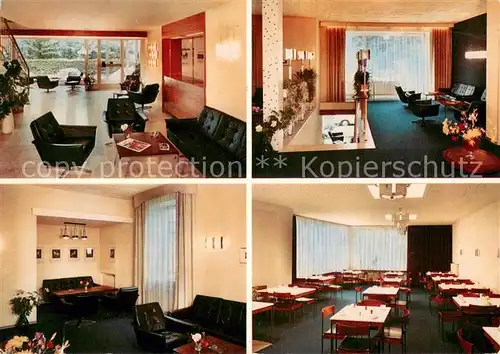 AK / Ansichtskarte Bad_Kissingen Luitpold Sanatorium Haus I Zimmer Details Bad_Kissingen