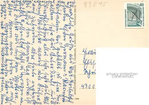 AK / Ansichtskarte Bad_Feilnbach Heilbad Tannenhof Park Ortsmotiv Bad_Feilnbach