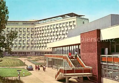 AK / Ansichtskarte Klink_Waren FDGB Ferienobjekt Erholungsheim Herbert Warnke Klink Waren