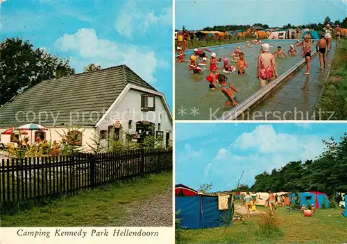 AK / Ansichtskarte Hellendoorn Camping Kennedy Park Gaststaette Freibad Hellendoorn