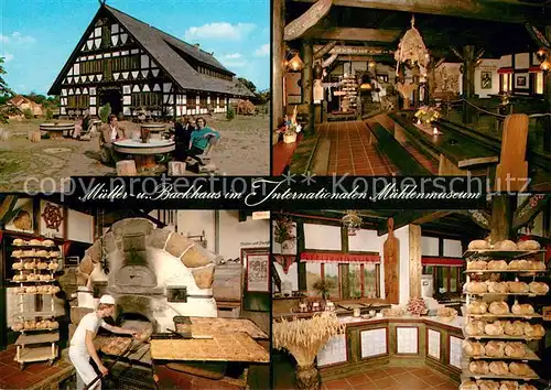 AK / Ansichtskarte Gifhorn Mueller  und Backhaus im Muehlenmuseum Gifhorn