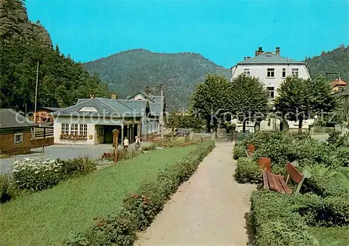 AK / Ansichtskarte Oybin Bahnhof Kurort Oybin