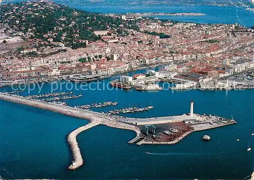 AK / Ansichtskarte Sete_Cette Vue aerienne et le Mont Saint Clair 