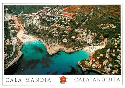 AK / Ansichtskarte Cala_Mandia Cala Anguila vista aerea Cala_Mandia