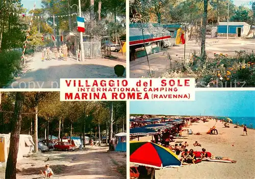AK / Ansichtskarte Marina_Romea Villaggio del Sole Camping Spiaggia Marina Romea