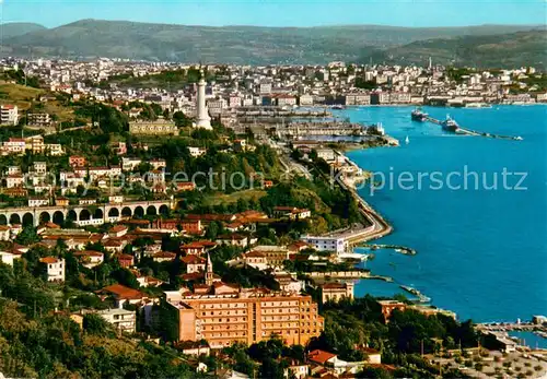 AK / Ansichtskarte Trieste Panorama Hafen Trieste
