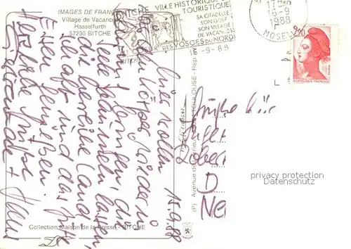 AK / Ansichtskarte Bitche_Moselle Village de Vacances Hasselfurth vue aerienne Bitche_Moselle