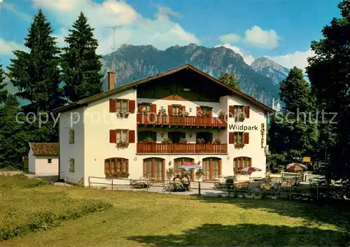 AK / Ansichtskarte Alterschrofen Wildpark Hotel Allgaeuer Alpen Alterschrofen