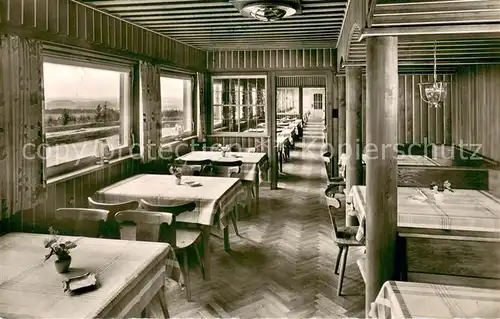 AK / Ansichtskarte Freudenstadt Schliffkopfhaus Gastraum Freudenstadt