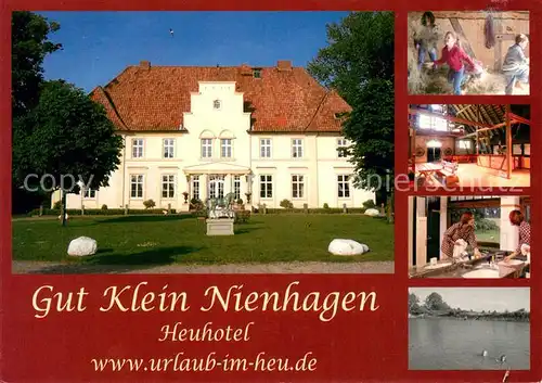 AK / Ansichtskarte Klein_Nienhagen Ferien und Pferdehof Gut Klein Nienhagen Heuhotel Klein_Nienhagen