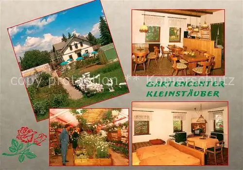 AK / Ansichtskarte Stolpen landgasthaus Pension Gartencenter Kleinstaeuber Gaststube Zimmer Stolpen