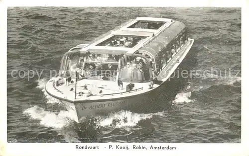 AK / Ansichtskarte Boote Kreuzfahrt Amsterdam 