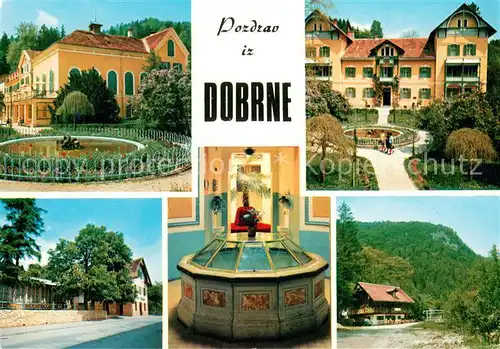 AK / Ansichtskarte Dobrna Ortsmotive mit Hotels Dobrna