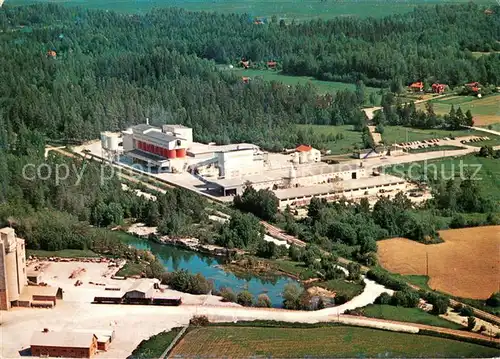 AK / Ansichtskarte Sala Industrie Werk Fliegeraufnahme Sala