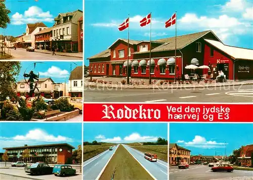 AK / Ansichtskarte Rodekro Ortsansichten Restaurant Autobahn 