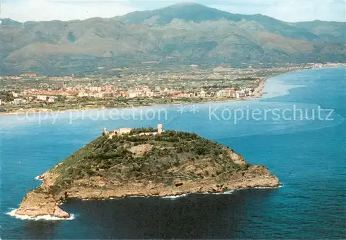 AK / Ansichtskarte Isola_Gallinara vista dall  aereo Isola_Gallinara