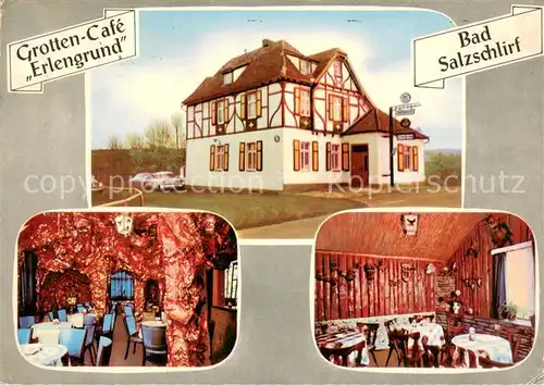 AK / Ansichtskarte Bad_Salzschlirf Grotten Cafe Erlengrund Bad_Salzschlirf